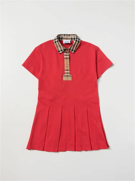 burberry red dress|Burberry dress girls.